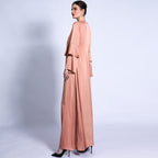 Double Layered Flared Sleeve Dress