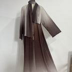 Flowing light Dream Open Abaya