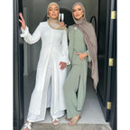 Long Robes Abaya and Pants Set