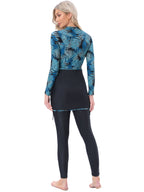 Blue Tropical Rainforest Swimsuit