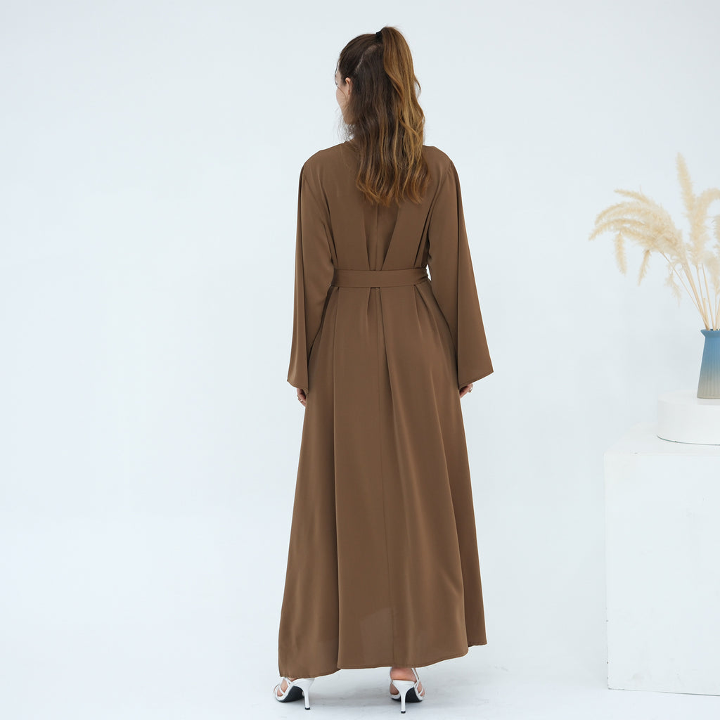 Solid Color Various Styles Abaya Dresses