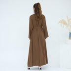 Solid Color Various Styles Abaya Dresses