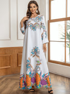Ethnic Printed Loose Kaftan