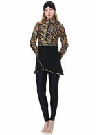 Colorful Pattern 3PCS Swimwear Burkini