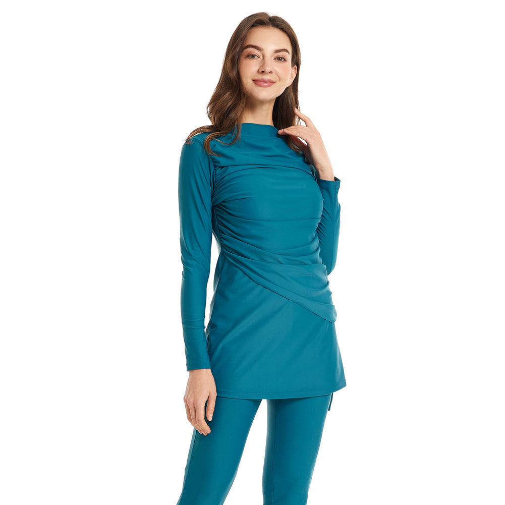 Swimsuit Long Sleeve Long Panty 3 Piece Set