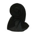 bead Chiffon Pleats Hijab