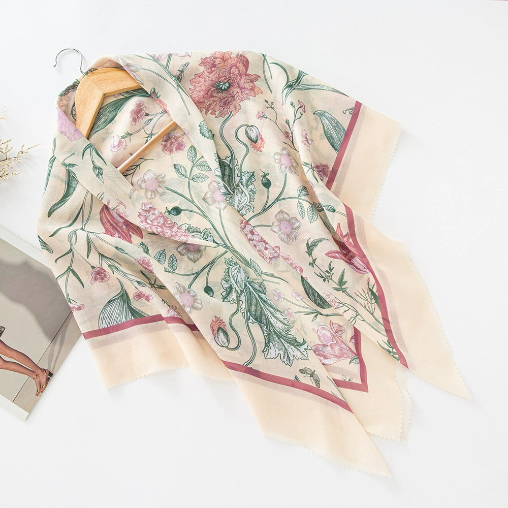 100 Color Wave Printed Hijab 26-50