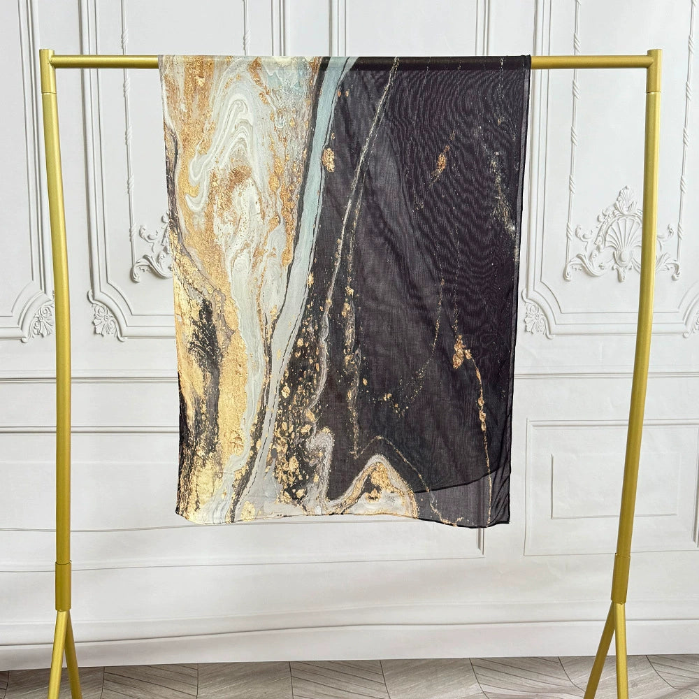 Watercolor Printed Hijab