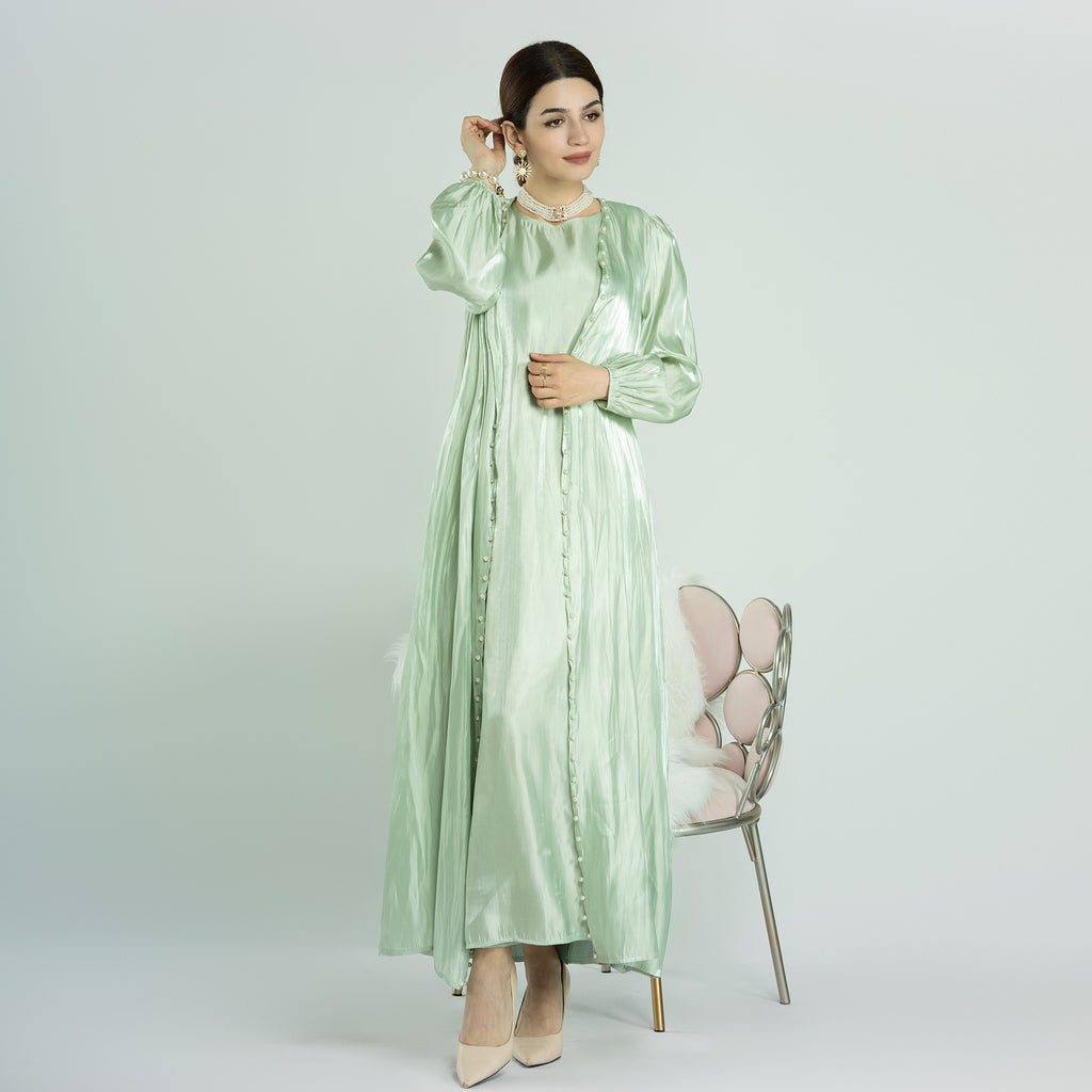 Lightweight Silk Satin Abaya
