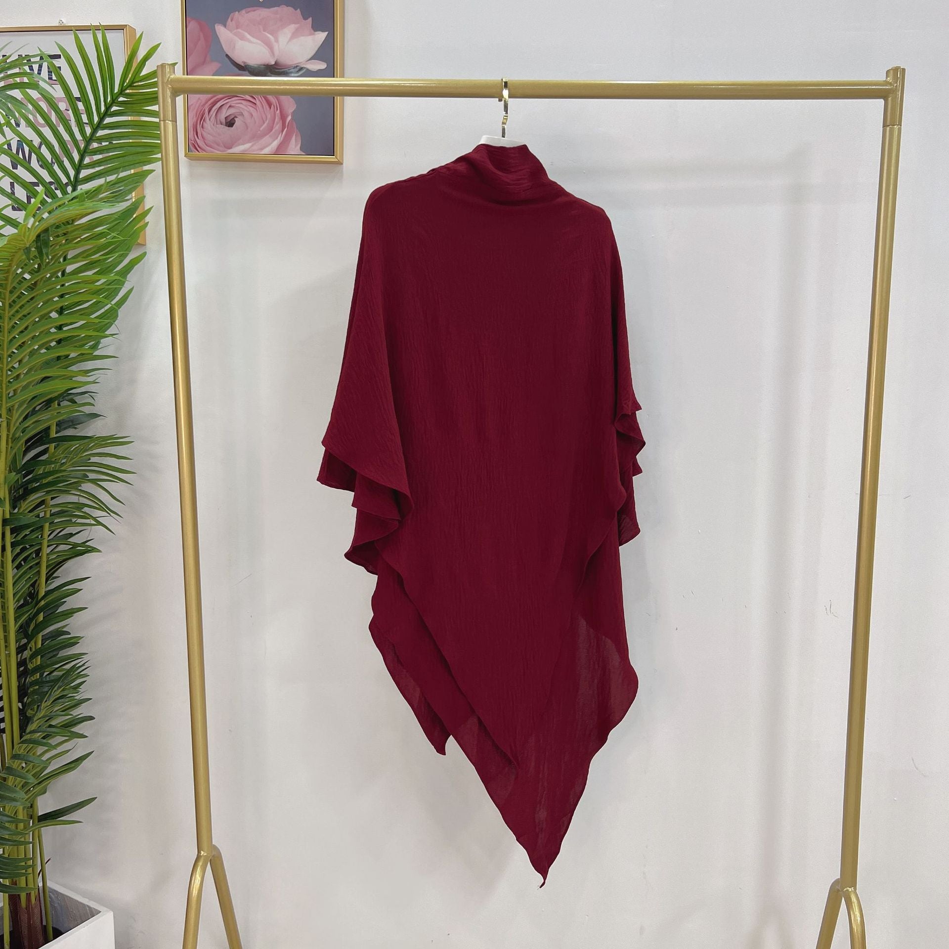 Middle Eastern Solid Color Hijab