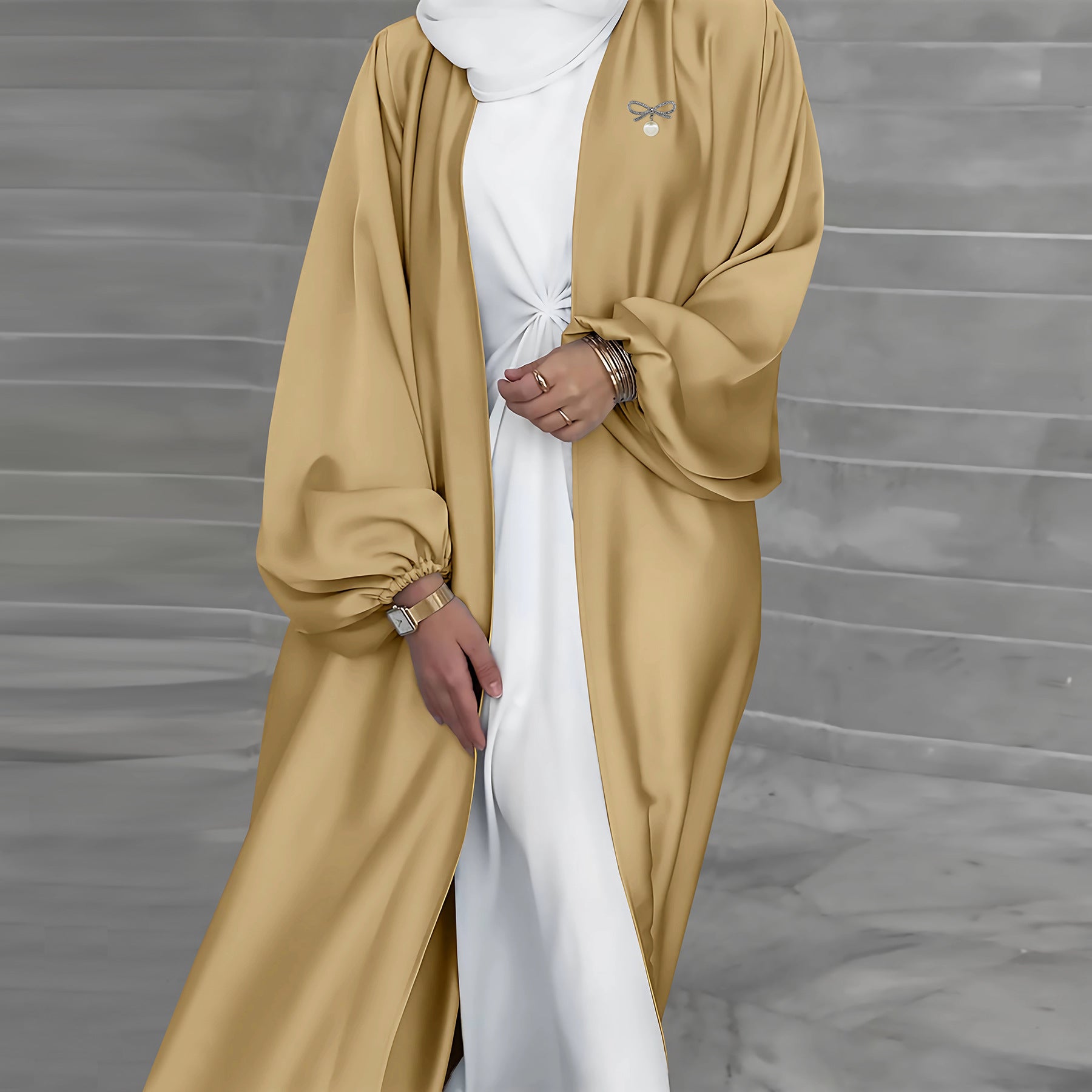 Lantern Sleeve Abaya