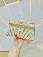 Stylish Rhinestone Handbag