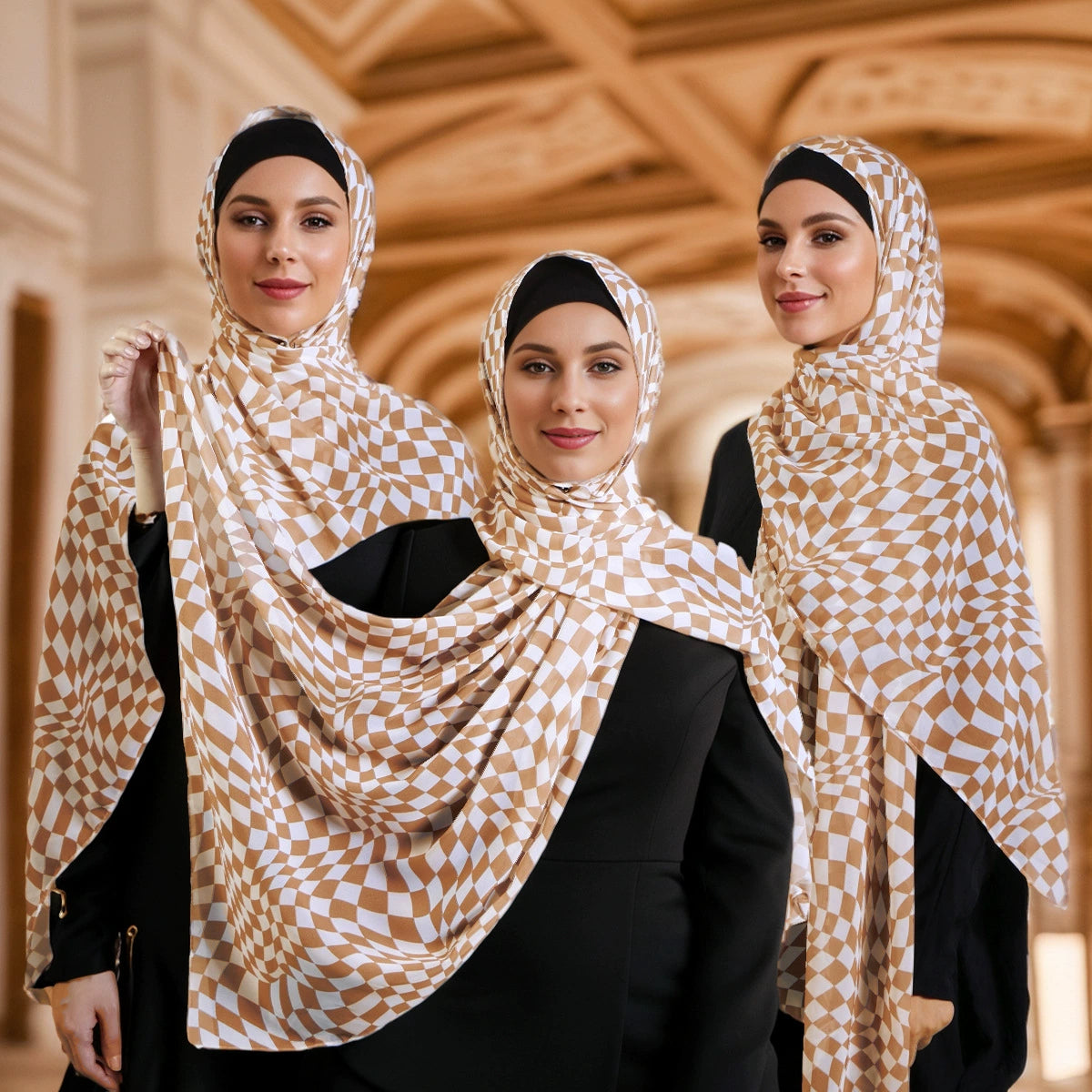 Ethnic Style Printed Hijab