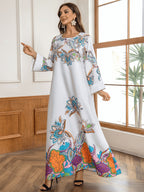 Ethnic Printed Loose Kaftan
