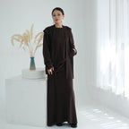 2 Pcs Set Knit Skirt Suit With Hooded