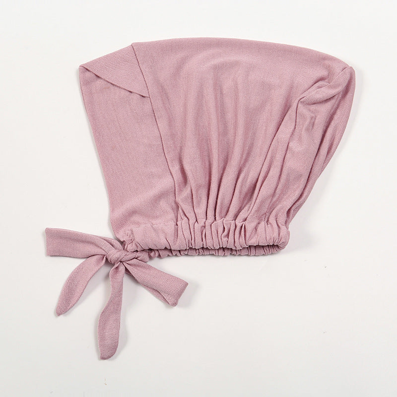 Modal Elastic Cross Strap Base Hijab