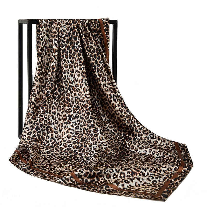 Leopard Printed Hijab