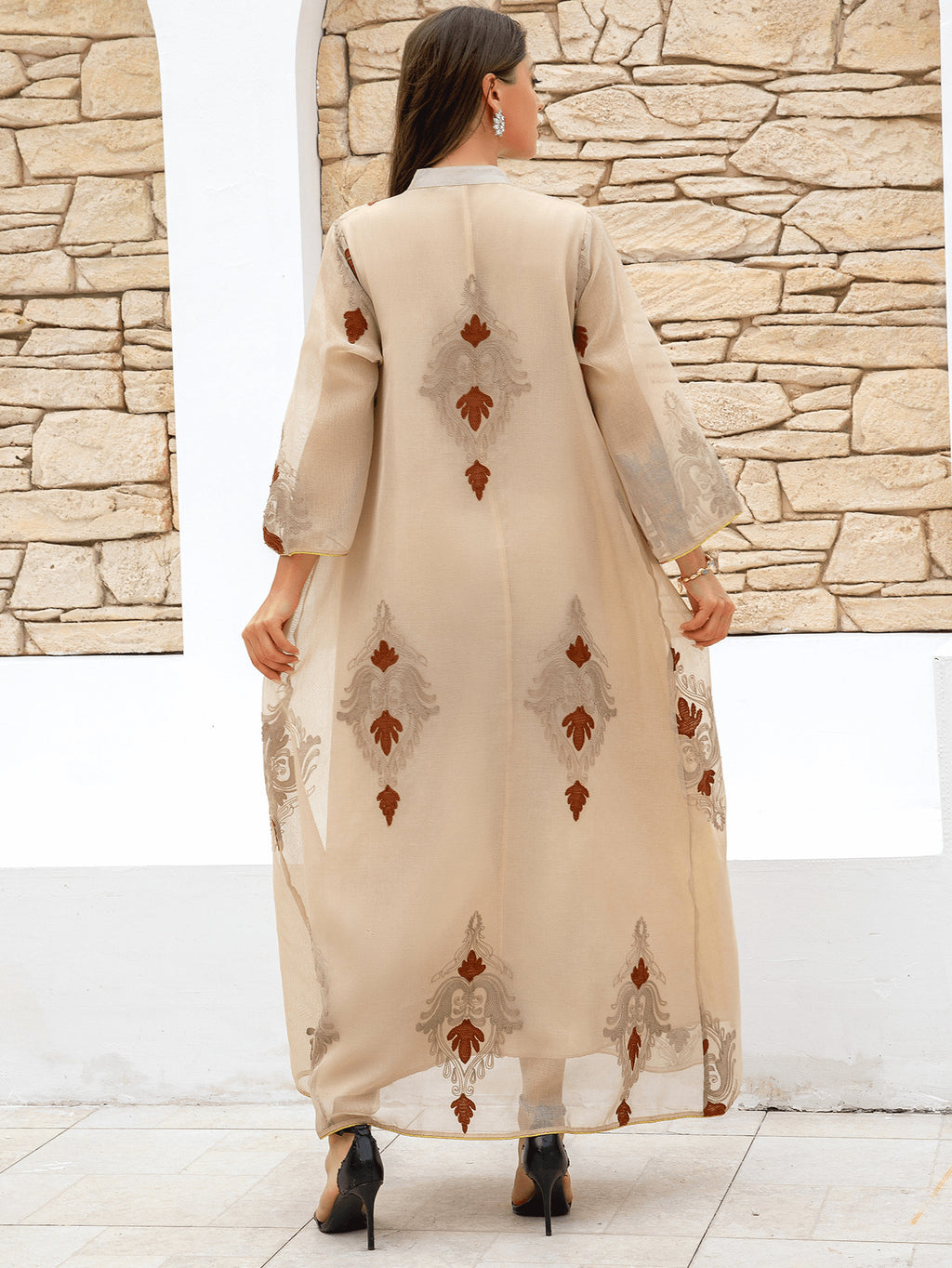 Floral Caftan Ramadan Party Kaftan