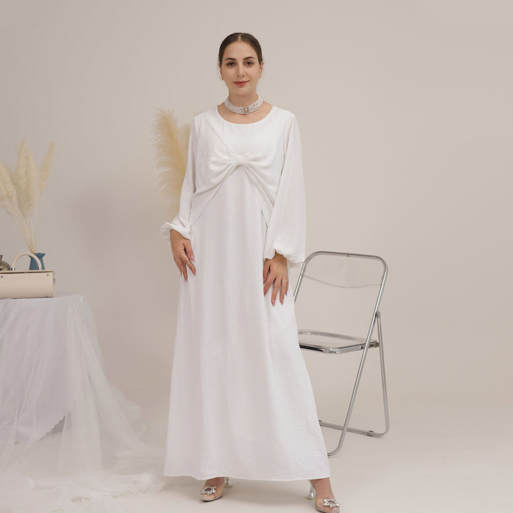 عباية بلون سادة