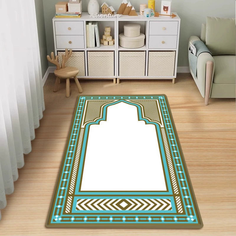 Ramadan Sponge Prayer Rug - White Board