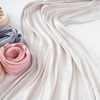 Solid Color Lightweight Hijab Scarf