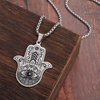 Moon Goddess Right Hand Evil Eye Pendant
