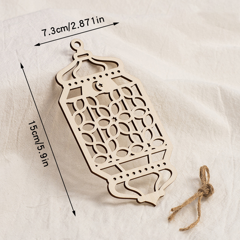 Wooden Hanging Ornament Festival Decor