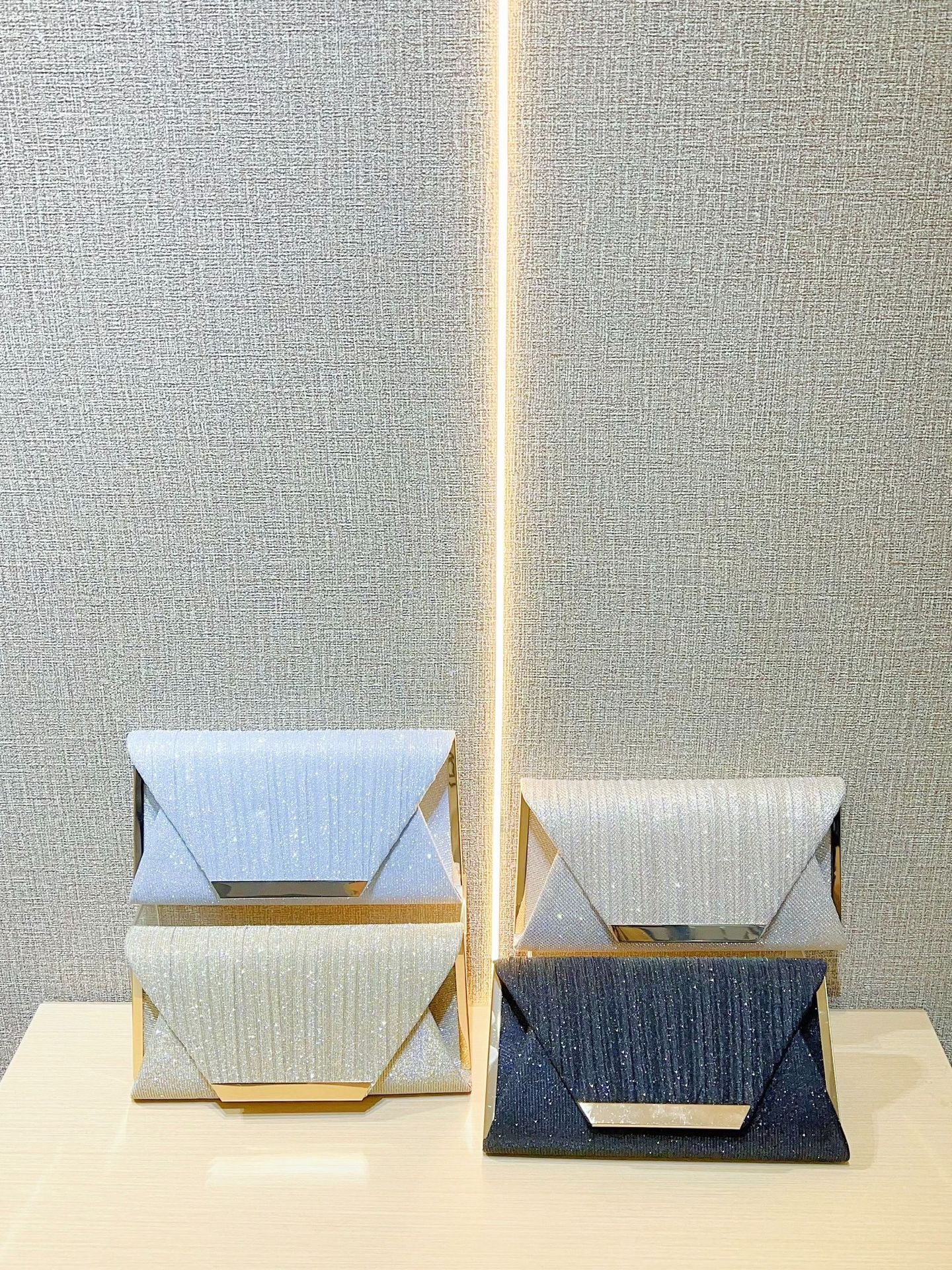 Glitter Clutch Flap Handbags