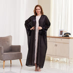 Puff Sleeve Cardigan Abayas