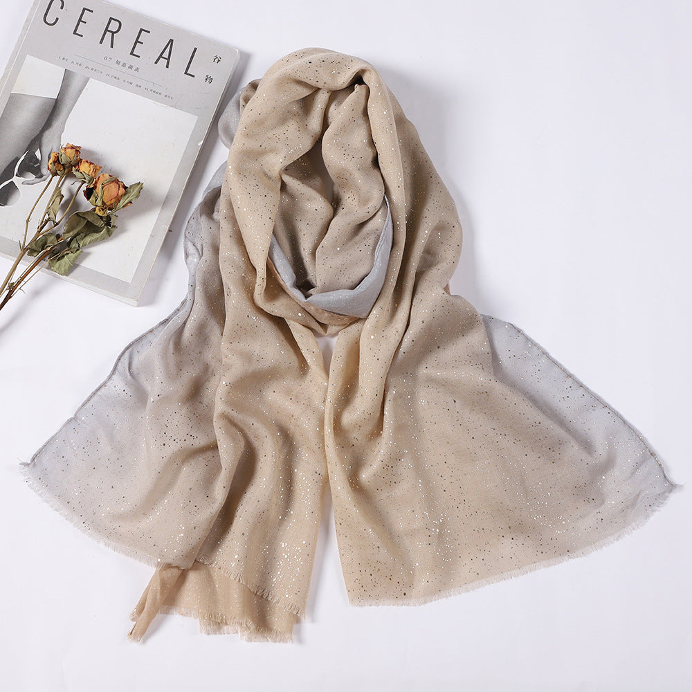 Lightweight Cotton Gradient Hijab