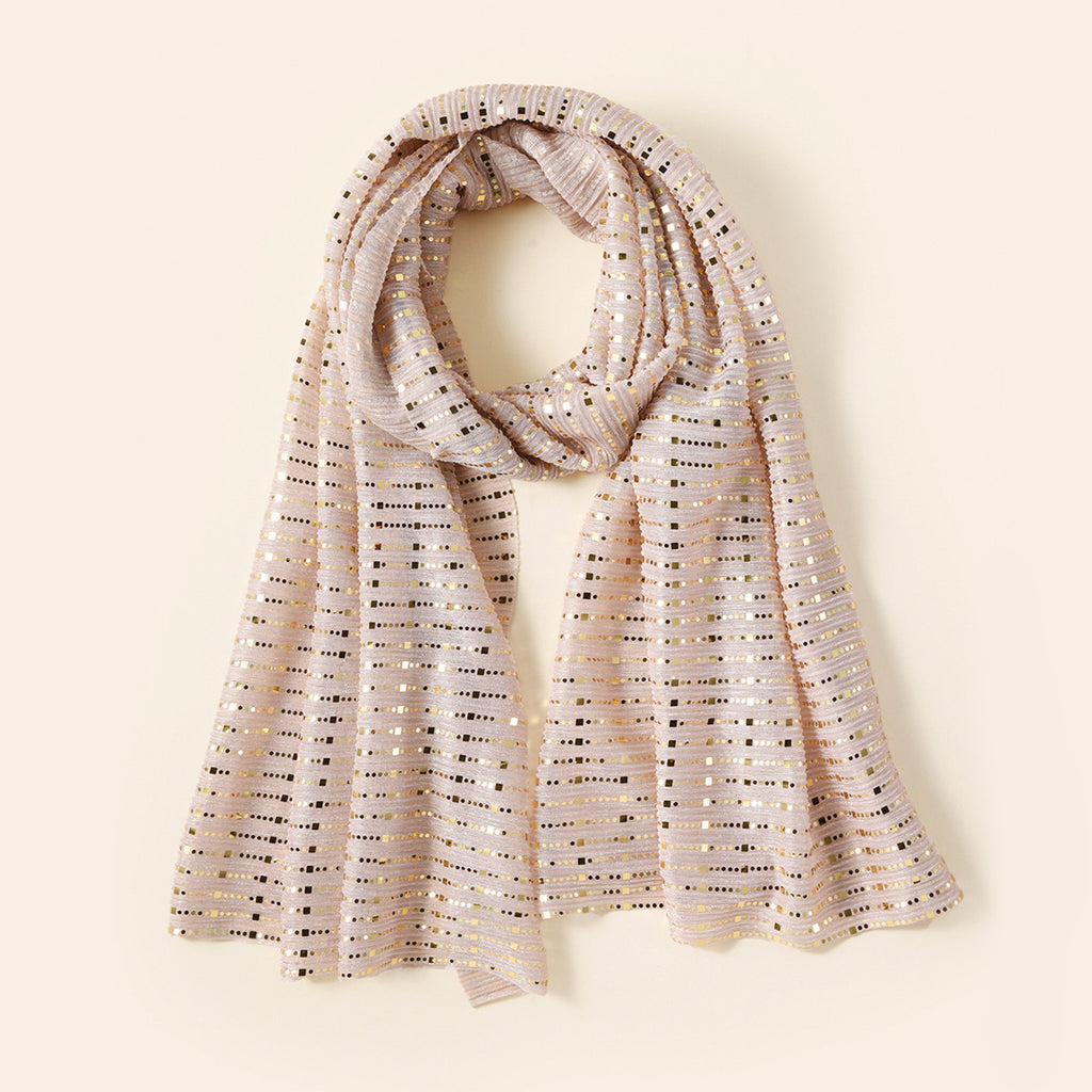 Plain Crinkle Long Hijab Scarf