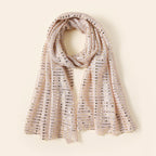 Plain Crinkle Long Hijab Scarf