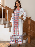Floral Long Kaftan