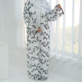Full Body Embroidered Cardigan Abaya