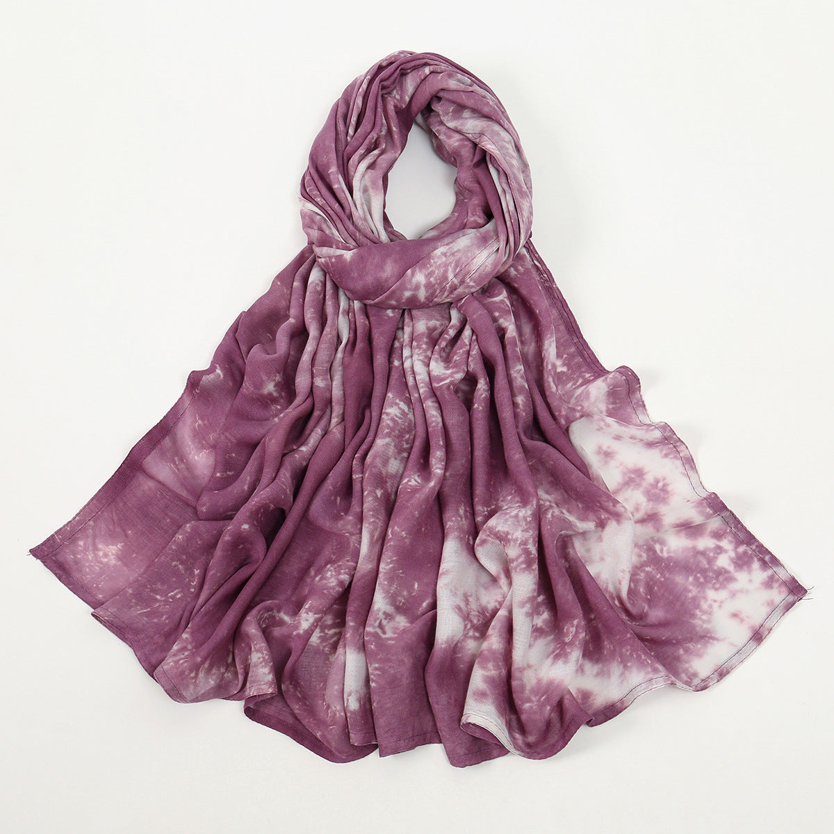 Trendy Tie-Dye Rayon Hijab