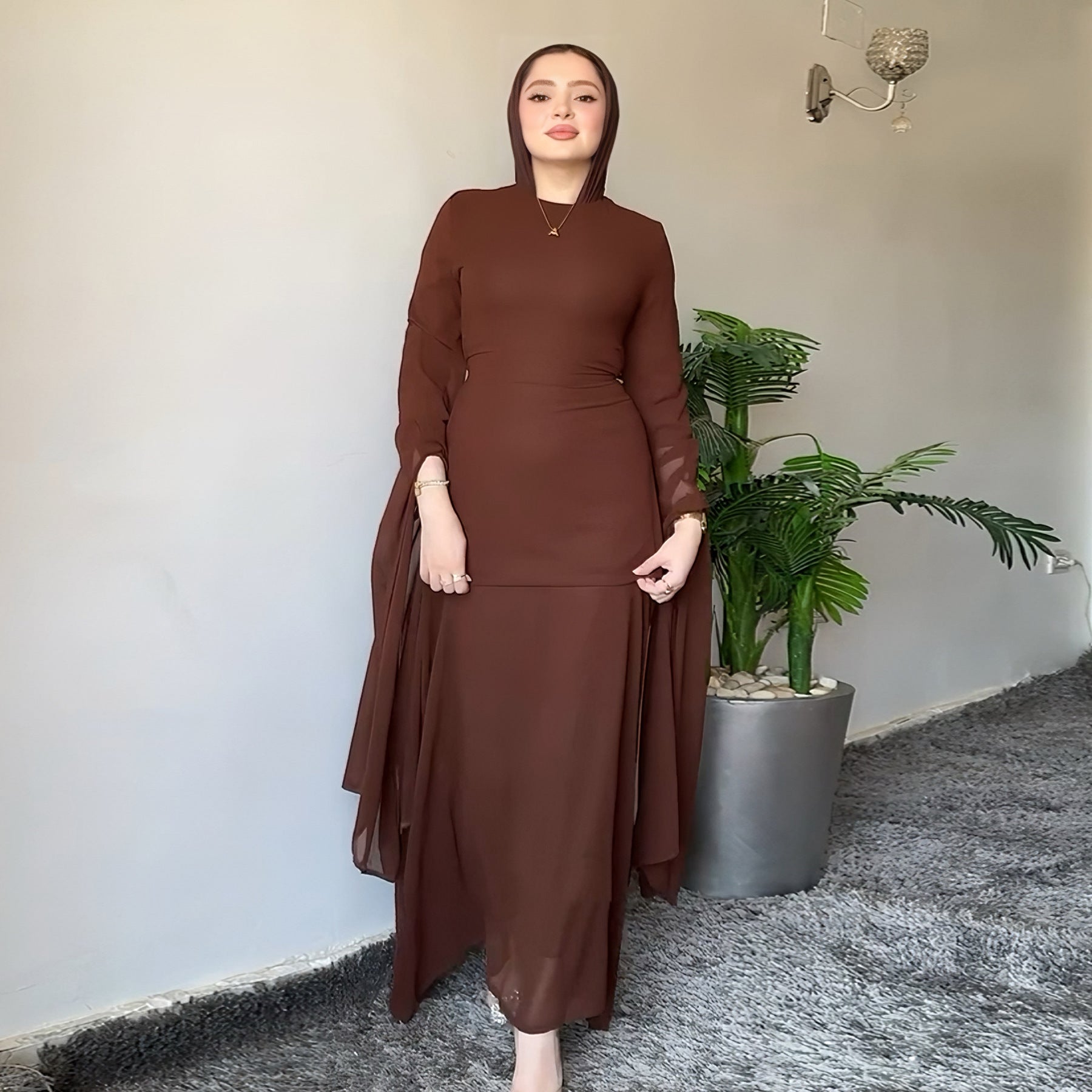 Double Layered Elegant Dress