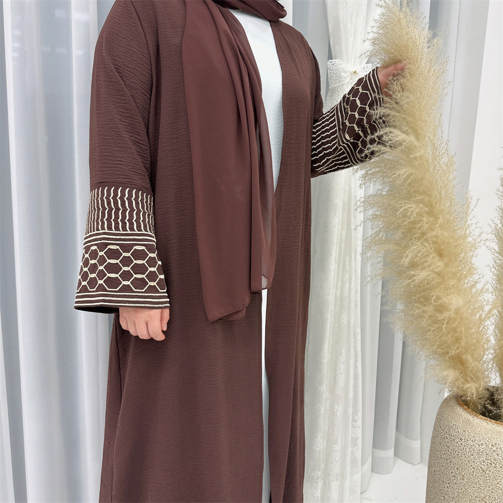 Exquisite Geometric Shapes Abaya