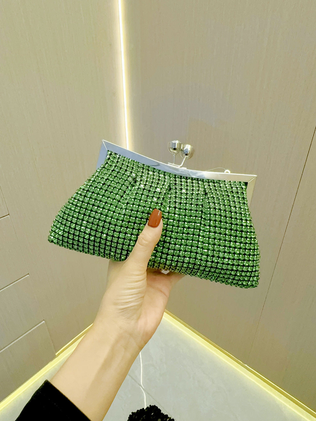 Rhinestone Crystal Elegant Handbag