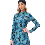 Blue Tropical Rainforest Swimsuit