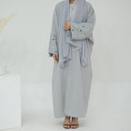 Love Embroidery Abaya with Hijab