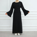 Abaya Maxi Dress with Adjustable Belt