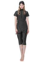 Short Sleeve 3PCS Swimwear Burkini