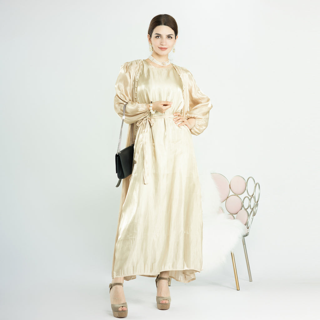 Lightweight Silk Satin Abaya