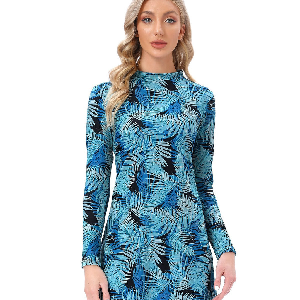 Blue Tropical Rainforest Swimsuit
