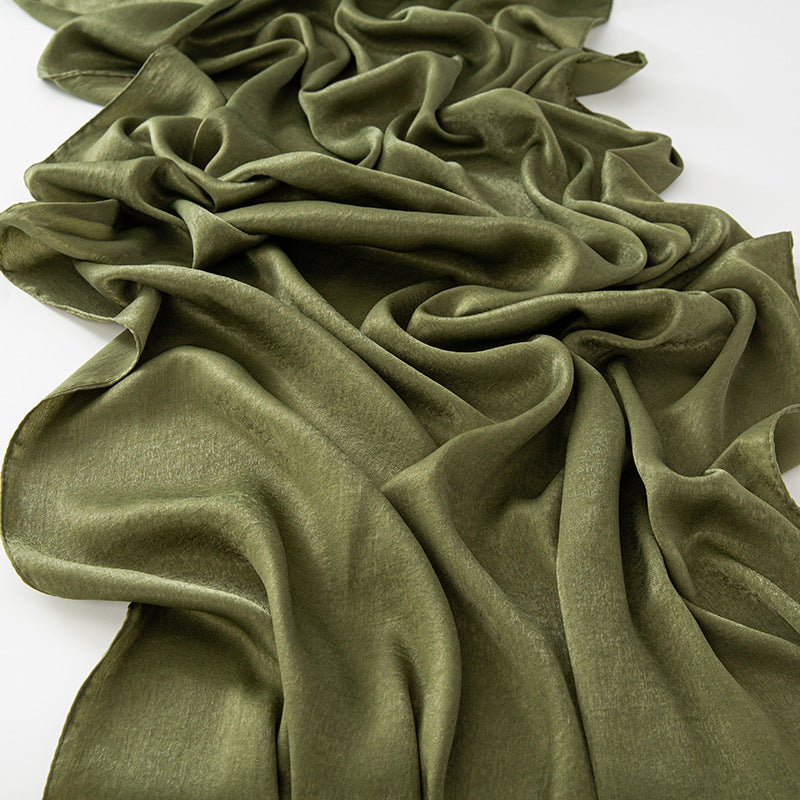 حجاب مخملي بلون واحد من سكاي فيلفيت