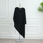 Elegant Top Paired with Fashionable Skirt Abaya