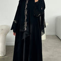 Front Open Abaya with Hijab