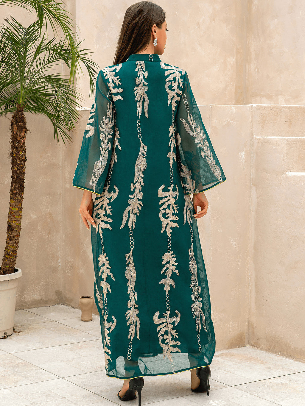 Long Sleeve Loose Kaftan