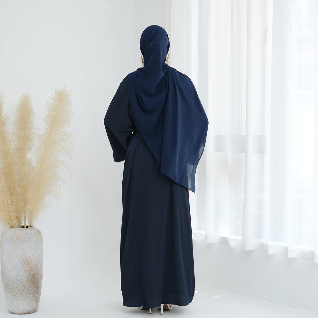 Exquisite Beaded Embroidered Cardigan Abaya