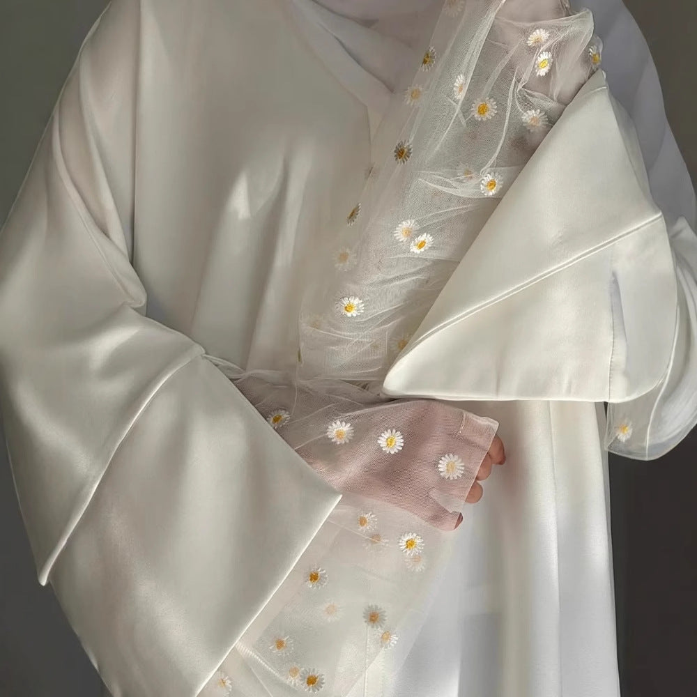 Splicing Lace Daisy Dress